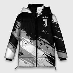 Куртка зимняя женская Juventus F C, цвет: 3D-черный