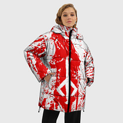 Куртка зимняя женская BLOODBORNE, цвет: 3D-черный — фото 2