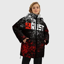 Куртка зимняя женская RUST, цвет: 3D-черный — фото 2