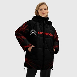 Куртка зимняя женская CITROЁN, цвет: 3D-светло-серый — фото 2