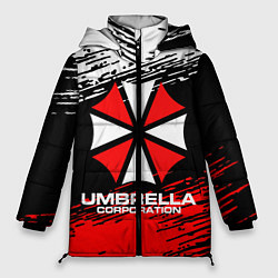 Куртка зимняя женская Umbrella Corporation, цвет: 3D-черный