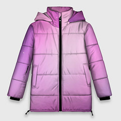 Куртка зимняя женская Нежный фиолет, цвет: 3D-черный