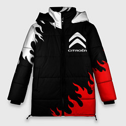 Куртка зимняя женская CITROEN, цвет: 3D-черный