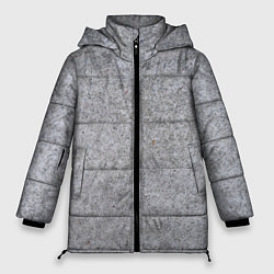 Женская зимняя куртка Серый бетон