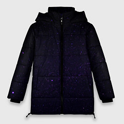 Куртка зимняя женская Звездное небо, цвет: 3D-черный