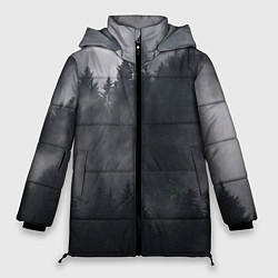 Куртка зимняя женская Лес, цвет: 3D-светло-серый