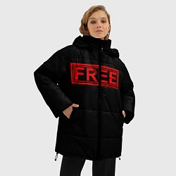 Куртка зимняя женская FREE, цвет: 3D-черный — фото 2