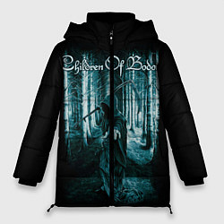 Куртка зимняя женская Children of Bodom 14, цвет: 3D-черный