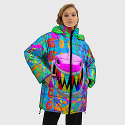 Куртка зимняя женская 6IX9INE GOOBA, цвет: 3D-черный — фото 2