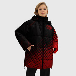 Куртка зимняя женская JAWA, цвет: 3D-красный — фото 2