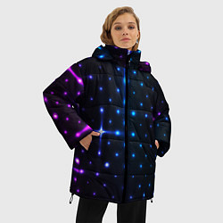 Куртка зимняя женская STAR NEON, цвет: 3D-черный — фото 2