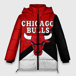 Куртка зимняя женская CHICAGO BULLS, цвет: 3D-черный