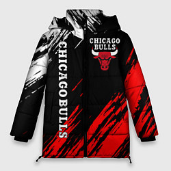 Куртка зимняя женская CHICAGO BULLS, цвет: 3D-светло-серый