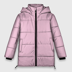 Куртка зимняя женская Светло-розовый, цвет: 3D-черный