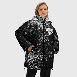 Куртка зимняя женская FAIRY TAIL, цвет: 3D-красный — фото 2