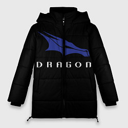 Куртка зимняя женская Crew Dragon, цвет: 3D-красный