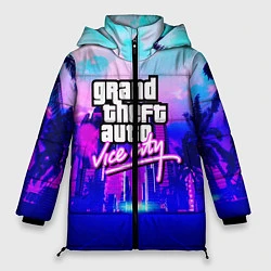 Куртка зимняя женская GTA REMASTER, цвет: 3D-черный