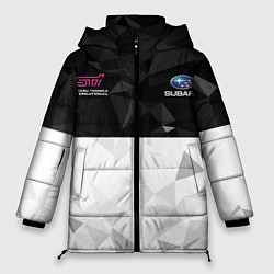 Женская зимняя куртка SUBARU WRX STI спина Z