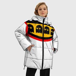 Куртка зимняя женская PAC-MAN, цвет: 3D-черный — фото 2