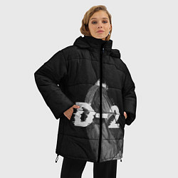 Куртка зимняя женская Agust D D-2 by BTS, цвет: 3D-черный — фото 2
