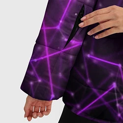 Куртка зимняя женская Fairy Tail, цвет: 3D-черный — фото 2