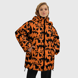 Куртка зимняя женская Scarecrow pattern, цвет: 3D-светло-серый — фото 2