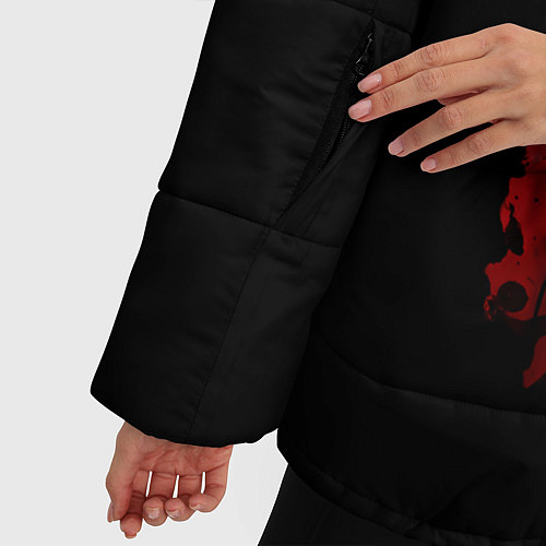 Женская зимняя куртка БУМАЖНЫЙ ДОМ / 3D-Светло-серый – фото 5