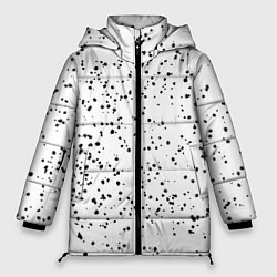 Куртка зимняя женская Точки, цвет: 3D-черный