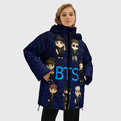 Куртка зимняя женская BTS БТС, цвет: 3D-черный — фото 2
