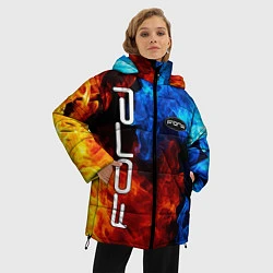 Куртка зимняя женская FORD, цвет: 3D-красный — фото 2