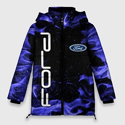 Куртка зимняя женская FORD, цвет: 3D-черный