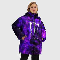 Куртка зимняя женская MONSTER ENERGY, цвет: 3D-черный — фото 2