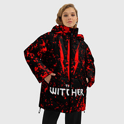 Куртка зимняя женская The Witcher, цвет: 3D-красный — фото 2