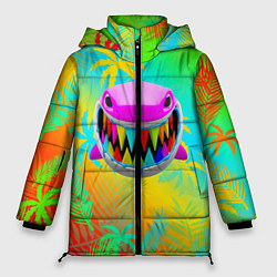 Куртка зимняя женская 6IX9INE 69 SHARK, цвет: 3D-черный