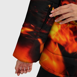 Куртка зимняя женская FAIRY TAIL ХВОСТ ФЕИ, цвет: 3D-черный — фото 2