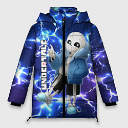 Куртка зимняя женская UNDERTALE АНДЕРТЕЙЛ, цвет: 3D-светло-серый