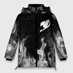 Куртка зимняя женская FAIRY TAIL ХВОСТ ФЕИ, цвет: 3D-черный