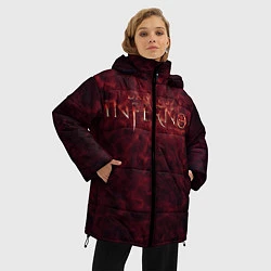 Куртка зимняя женская Ад Данте, цвет: 3D-черный — фото 2