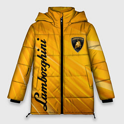 Куртка зимняя женская LAMBORGHINI, цвет: 3D-черный