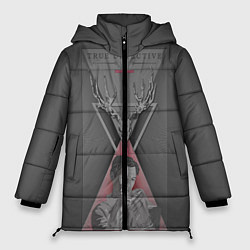 Куртка зимняя женская Настоящий детектив, цвет: 3D-красный