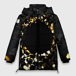 Женская зимняя куртка Брызги стекла