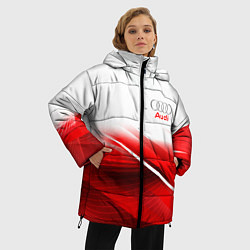 Куртка зимняя женская AUDI, цвет: 3D-светло-серый — фото 2