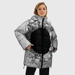 Куртка зимняя женская Сквозная дыра, цвет: 3D-черный — фото 2