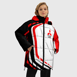 Куртка зимняя женская Mitsubishi EVO Uniform, цвет: 3D-черный — фото 2