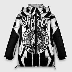 Куртка зимняя женская Slipknot, цвет: 3D-черный