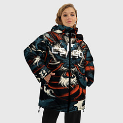 Куртка зимняя женская CS GO, цвет: 3D-черный — фото 2