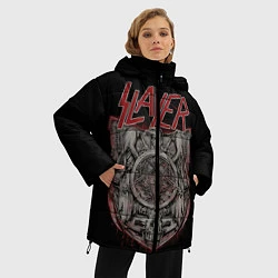Куртка зимняя женская Slayer, цвет: 3D-красный — фото 2