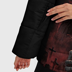 Куртка зимняя женская Slayer, цвет: 3D-черный — фото 2