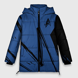 Куртка зимняя женская Star Trek, цвет: 3D-светло-серый