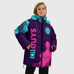 Куртка зимняя женская FALL GUYS ФОЛ ГАЙС, цвет: 3D-черный — фото 2